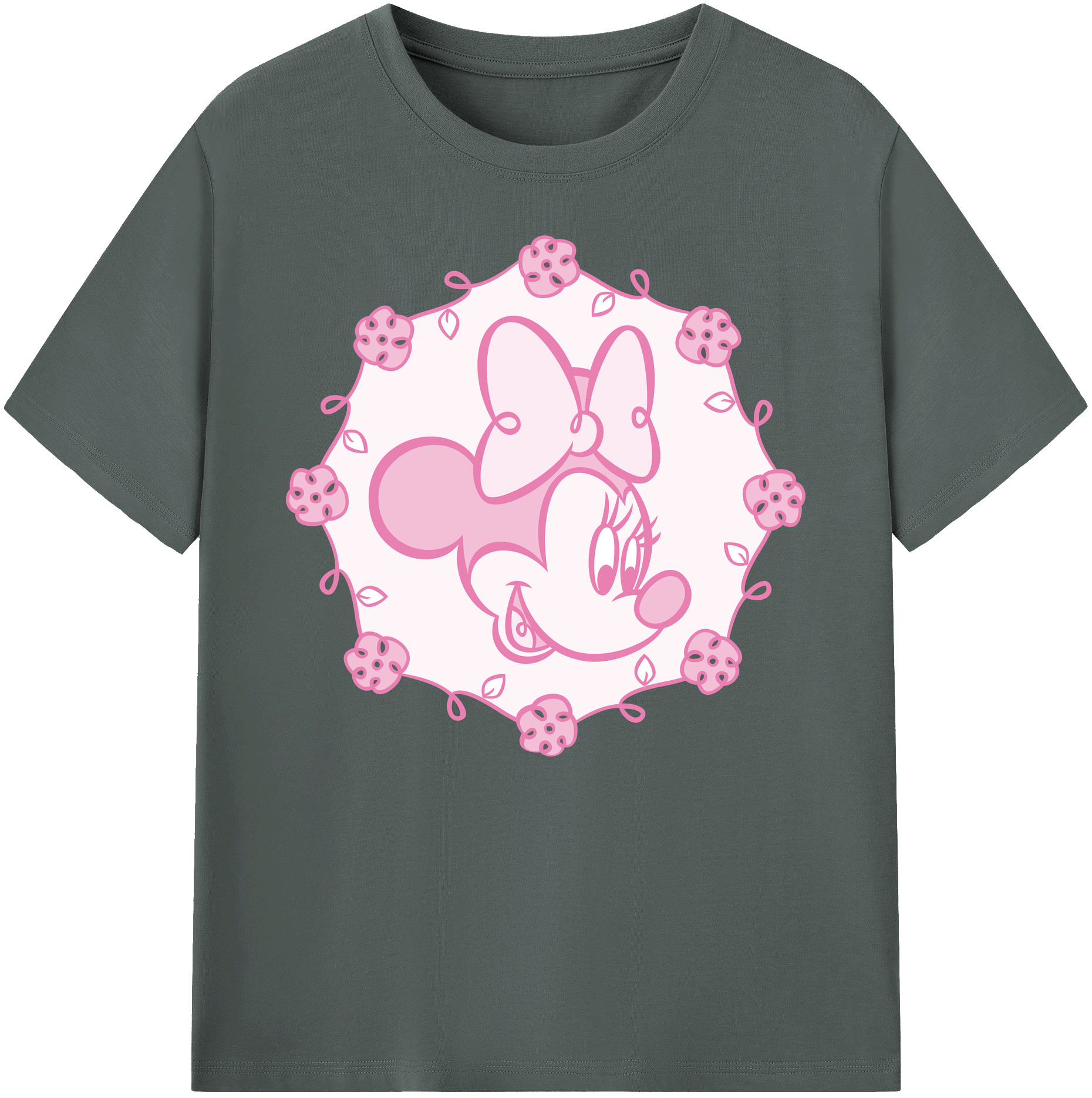 ミッキーマウス Mickey Mouse 綿100％ メンズ半袖Tシャツ｜肌触りやわらか＆通気性